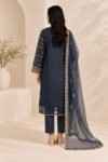 Grey Embroidered Kurta Set - Image 3
